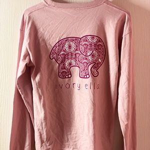 Ivory Ella Long Sleeve Top